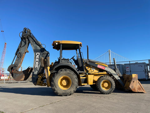 Retroexcavadora John Deere 410J 4x4